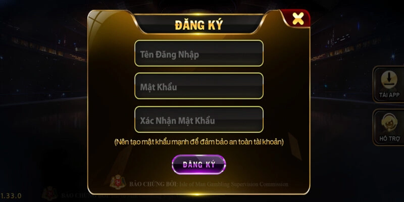 Quy trình đăng ký đăng nhập tài khoản tài xỉu Yo88